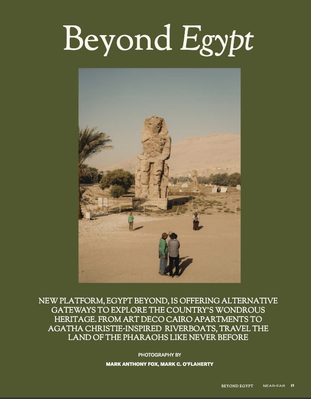 NEAR+FAR Volume III: Dubai, Egypt,  Greece, London, Cotswolds, Vienna, the French Alps, Cape Town